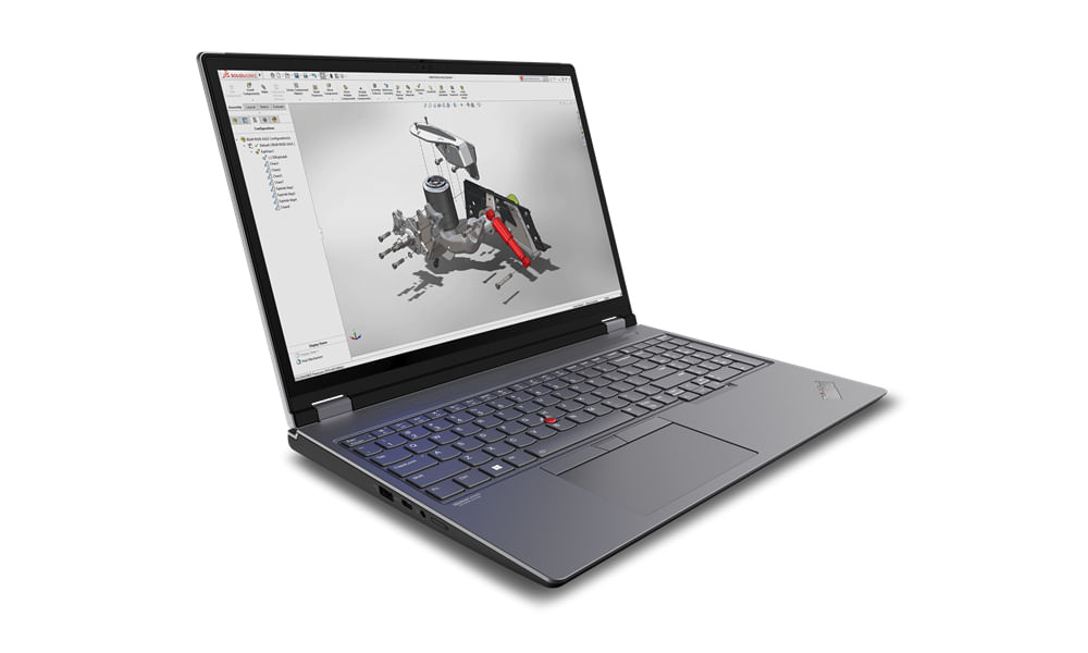Lenovo ThinkPad P16 Intel Core i9 i9-13980HX Workstation mobile 40,6 cm (16") WQXGA 32 GB DDR5-SDRAM 1 TB SSD NVIDIA RTX 3500 Ada Wi-Fi 6E (802.11ax