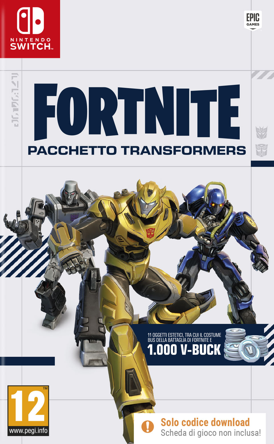 Epic Games Videogioco Epic Games SWSW1550 SWITCH Fortnite Transformers Pack
