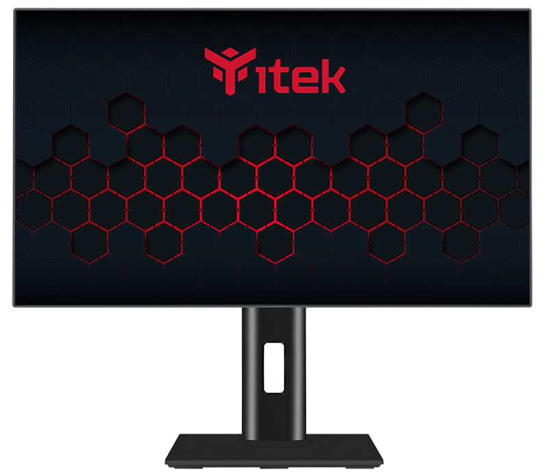 Itek GGF Monitor Gaming 27'' FLAT WQHD, 2560x1440, IPS, 100Hz, 16:9, 4ms OD, HDMI, Display Port, Speaker, HDR Ready itek GGF Monitor PC 68,6 cm (27")