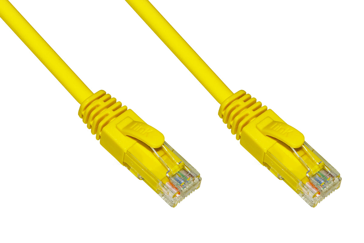 Link Cavo Rete Categoria 6A Non Schermato Utp Awg24 Colore Giallo Halogenfree Mt 15 Link Accessori LK6AU015Y cavo di rete Giallo 1,5 m Cat6a U/UTP (UT