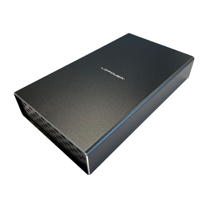 LC-Power LC-DOCK-C-35-M2 contenitore di unità di archiviazione Box esterno HDD/SSD Nero 3.5"