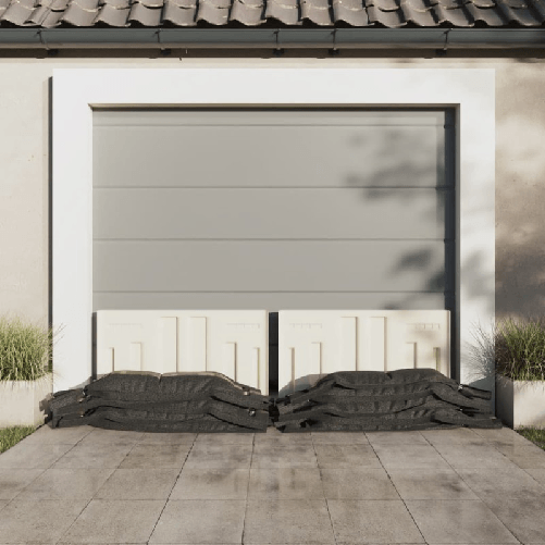 vidaXL Sacchi di Sabbia 50 pz Verde Scuro 103x25 cm in HDPE