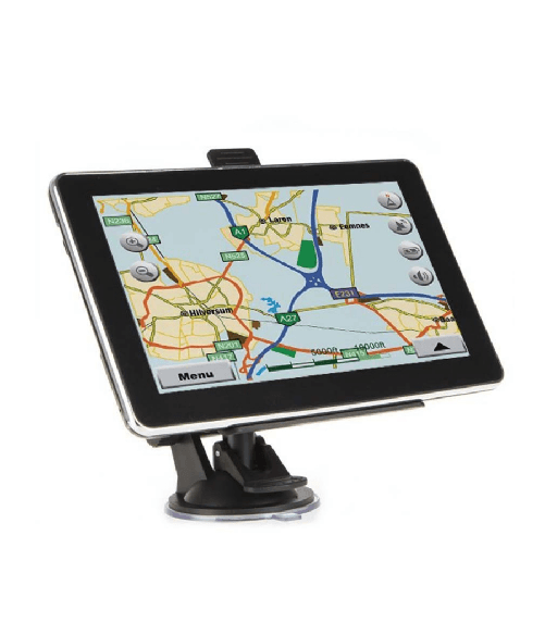 Trade Shop Traesio-gps Navigatore Satellitare Portatile Monitor A Colori 7 Lcd 256mb+8gb Per Auto -