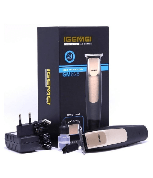 Maxtech-taglia Barba Trimmer Capelli Professionale Batteria Ricaricabile Cordless Gm-828 -