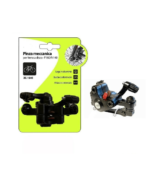 Wisdom-pinza Meccanica Per Freno A Disco F160/r-140 Universale Bici Bicicletta Xc-1640 -