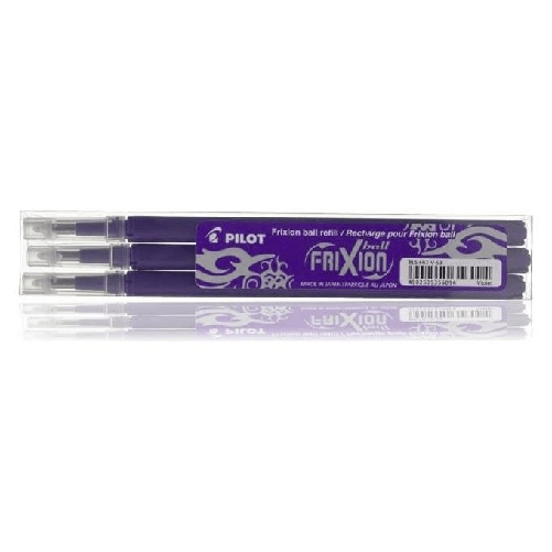 PILOT SET 3 REFILL SFERA FRIXIONball 0.7mm VIOLA PILOT Pilot FriXion Ball Viola