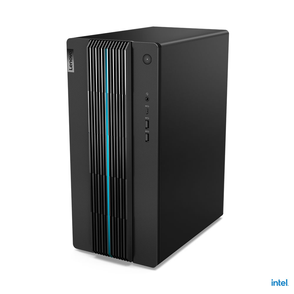 Lenovo IdeaCentre Gaming 5i di settima generazione | PC desktop Tower da gaming da 17 litri con processore Intel Lenovo IdeaCentre Gaming 5 17IAB7 In