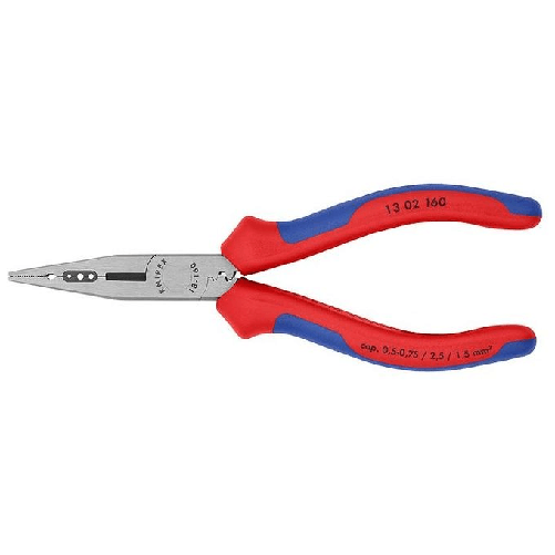 Knipex 13 02 160 pinza multiuso 1 strumenti Blu, Rosso