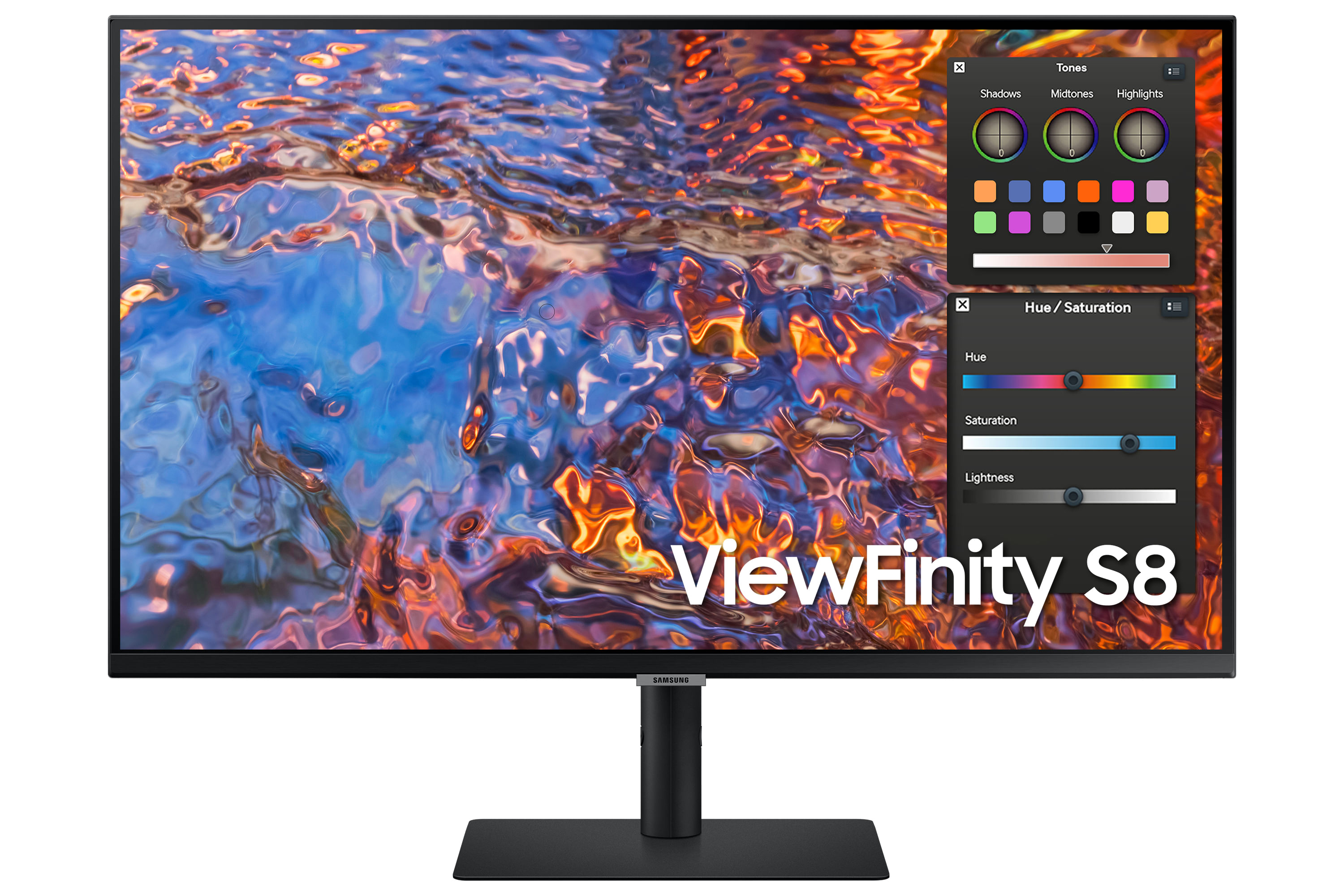 Samsung Monitor Flat 32' LS32B800PXU 3840x2160 Pixel 4K Ultra Hd IPS Tempo di Risposta 5 ms Nero Samsung LS32B800PXU Monitor PC 81,3 cm (32") 3840 x 2
