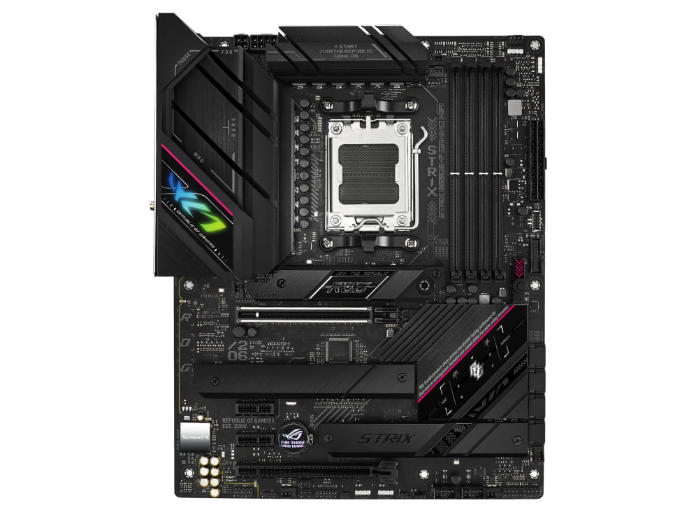 ASUS ROG STRIX B650E-F GAMING WIFI AMD B650 Presa di Corrente AM5 ATX ASUS ROG STRIX B650E-F GAMING WIFI AMD B650 Socket AM5 ATX