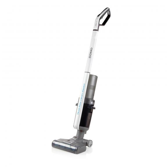 Domo DO236SW scopa elettrica Aspirapolvere a bastone Batteria Bagnato Senza sacchetto Grigio, Bianco