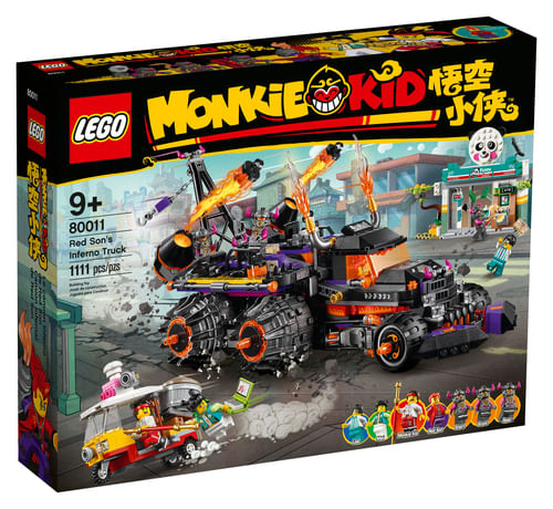 Lego Inferno Truck di Red Son - Lego Monkie Kid 80011