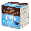 NOVAROMA ZUCCHERO AROMATIZZATO - 80 BUSTINE da 5g AL GUSTO DI ANICE