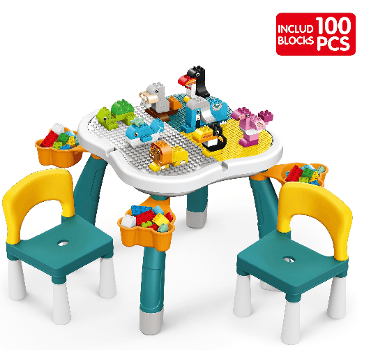 Tavolo da gioco multiplo cm 52x52x49h