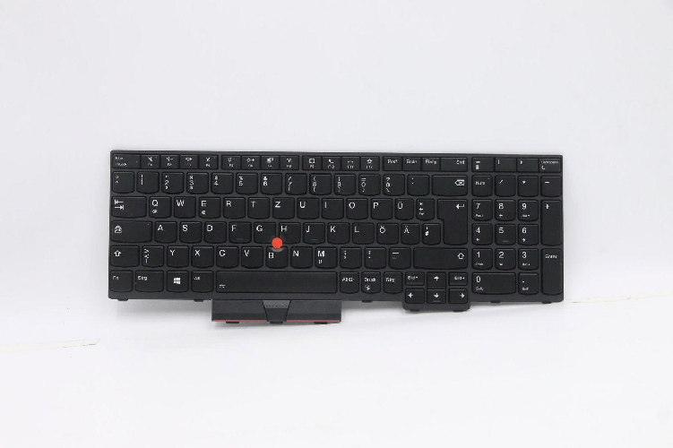 Lenovo Chicony - Ersatztastatur Notebook - mit Trackpoint, UltraNav - hinterleuchtet - QWERTZ - Deutsch - Schwarz - FRU