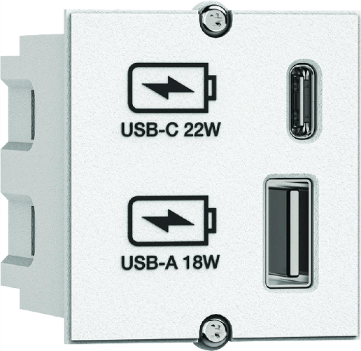 Bachmann Presa multipla USB C/C 22W 917.2271 (917.2271)
