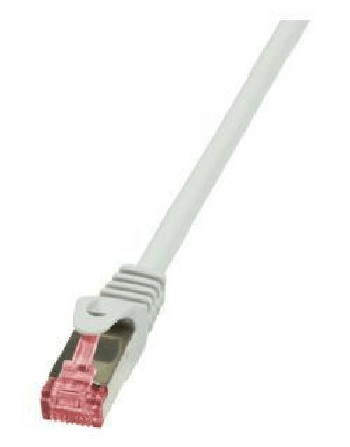 LogiLink Cavo patch Cat.6 S/FTPgrigio