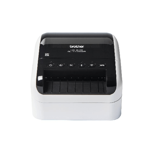 Brother QL-1110NWBC stampante per etichette (CD) Termica diretta 300 x 300 DPI 110 mm/s Con cavo e senza cavo Collegamen