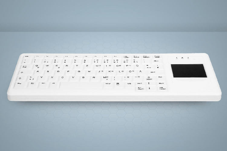 Chiave attiva AK-C4400F-GFUS-W/GE - IP68 vollversiegelt - Touchpad - wei - deutsch