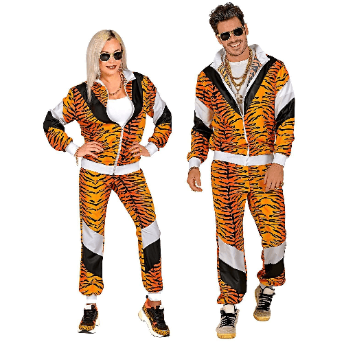 WIDMANN 11683 costume tuta anni 80 tigrata l #1168