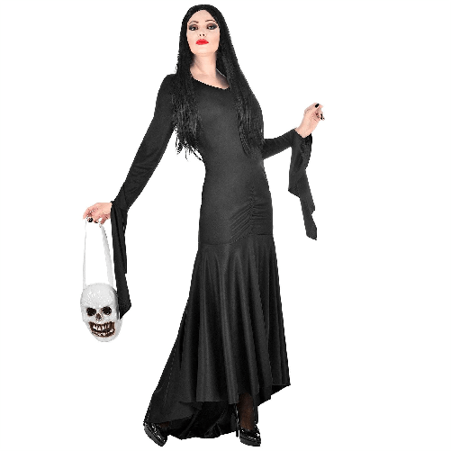 WIDMANN 01879 COSTUME MORTISIA ADDAMS C/BORSA XS #018A