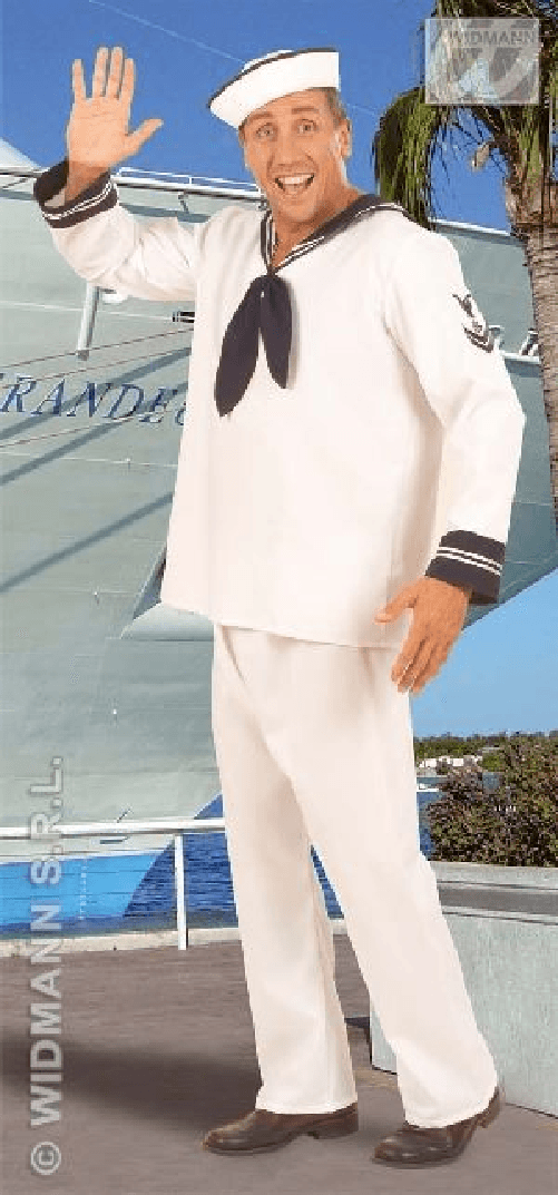 WIDMANN 57721 COSTUME MARINAIO S BIANCO #5772