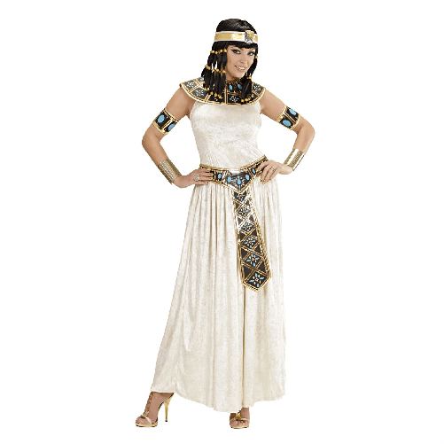 WIDMANN 32779 COSTUME CLEOPATRA XS VELLUTO BIANCO #3277