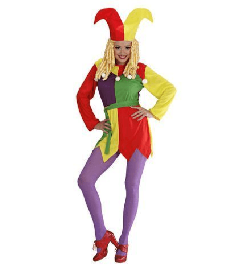 WIDMANN 02712 COSTUME JOLLY JESTER M ECONOMICO #0271
