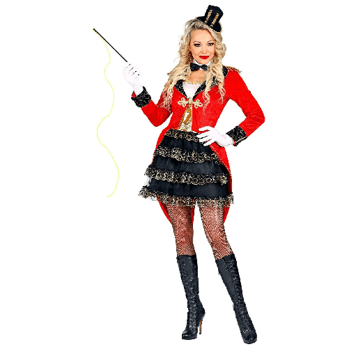 WIDMANN 09549 COSTUME DIRETTORE CIRCO DONNA XS DLX #0954