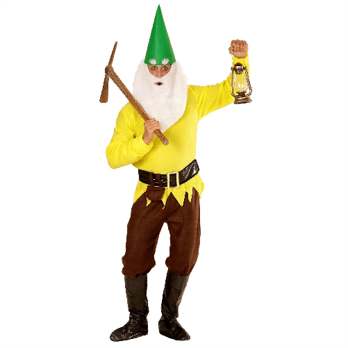 WIDMANN 01134 COSTUME GNOMO GIALLO XL NANO BIANCANEVE #0143
