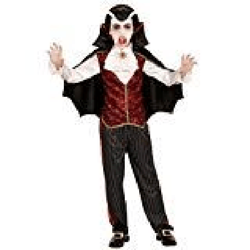 WIDMANN 05485 costume vampiro dracula 4/5 116cm #0548