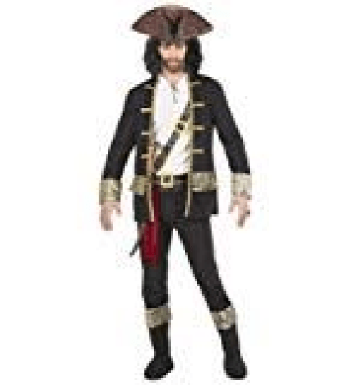 WIDMANN 15272 COSTUME PIRATA COMPLETO NERO C/ACCESS M #1527