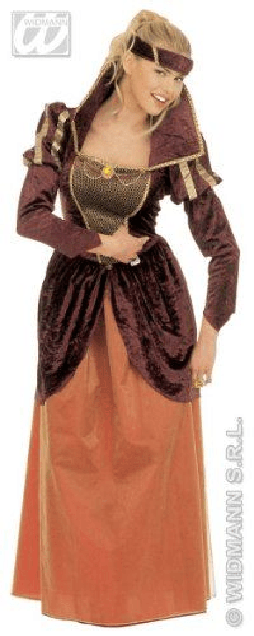 WIDMANN 3199L COSTUME REGINA MEDIEVALE XL #3513