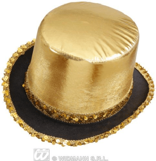 WIDMANN 2586G cappelli cilindri lame oro con finitura in paillet