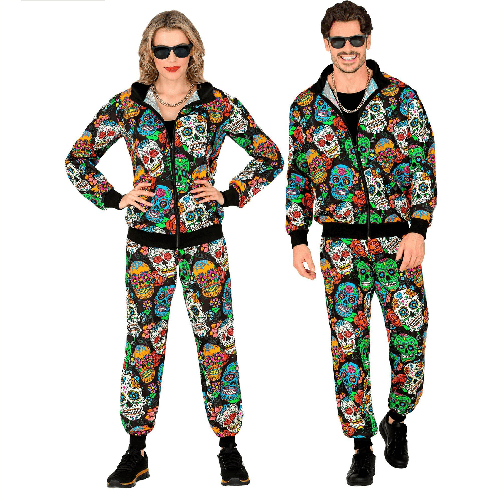 WIDMANN 07080 COSTUME TUTA ANNI 80 XXL DIA LOS MUERTOS #070U