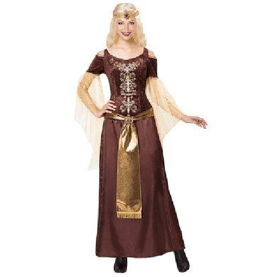 WIDMANN 07682 COSTUME VICHINGA PRINCIPESSA M MARRONE #0768