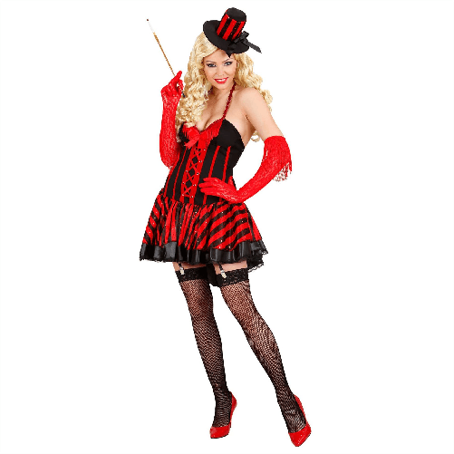 WIDMANN 7633B COSTUME BURLESQUE GIRL XL #7632
