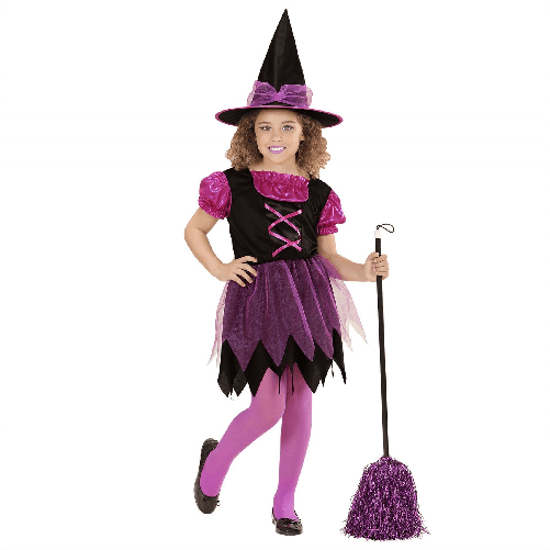 WIDMANN 15248 COSTUME STREGA BAMBINA CON PONCHO 11/13 158CM #1524