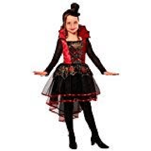 WIDMANN 07496 COSTUME VAMPIRESSA 5-7 (VESTITO. MINI CAPPELLO) #0749