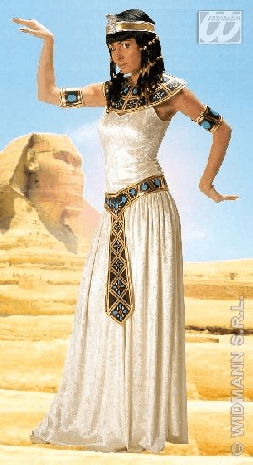 WIDMANN 32773 COSTUME CLEOPATRA L VELLUTO BIANCO #3277