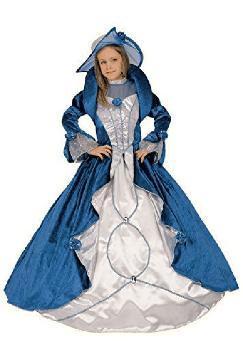 FIORI PAOLO 26212 costume dama velluto blu 9/11