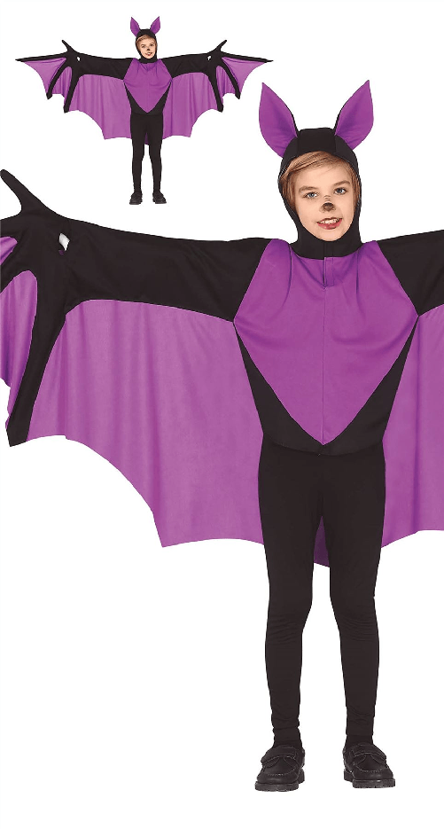 GUIRCA COSTUME BAT BAMBINI 10 - 12 ANNI