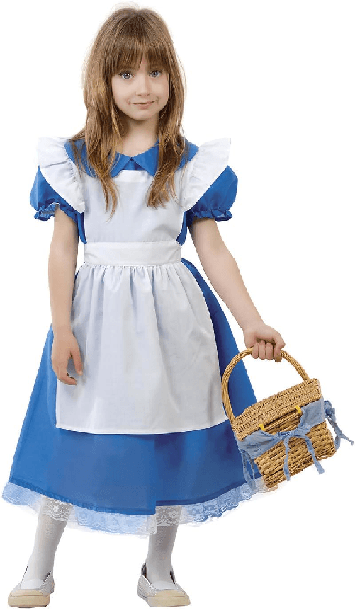 GUIRCA COSTUME ALICE BAMBINA 7-9 ANNI