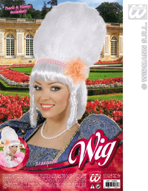 widmann 5936d parrucca marchesa drag queen c/collana d