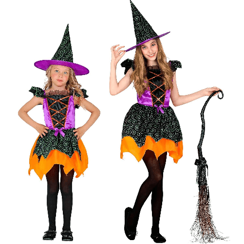 WIDMANN 97358 COSTUME STREGA WITCH RAGNO 11/13 158CM #9735
