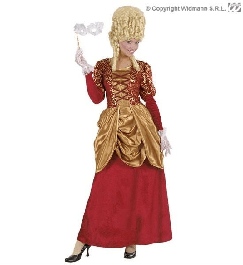WIDMANN 71892 COSTUME MARCHESA BORDEAUX M #7189