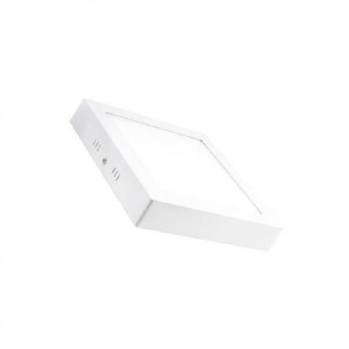 Plafoniera led 12w 170x170mm applique quadrata da muro, soffitto kit 2 pezzi 6400k