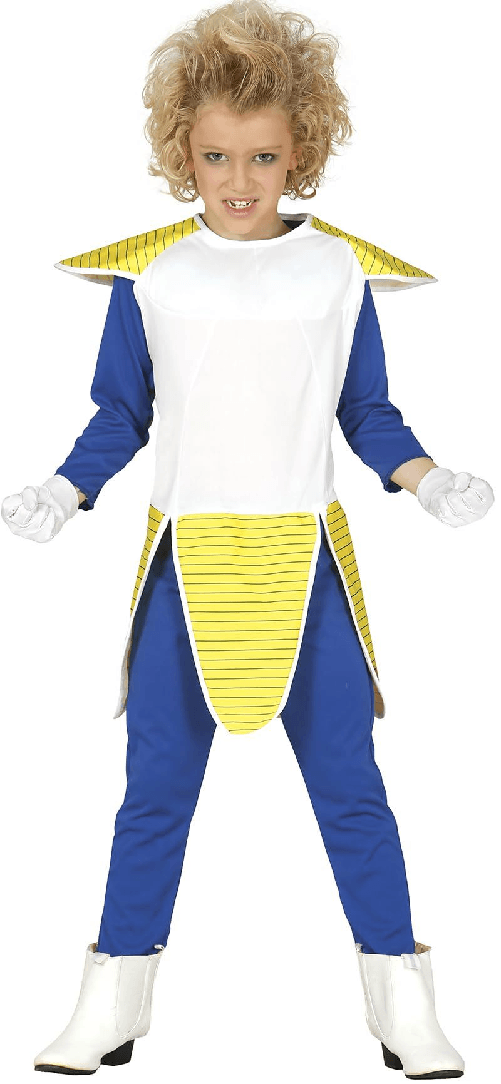 GUIRCA COSTUME DRAGONBALL VEGETA BAMBINO 5-6 ANNI