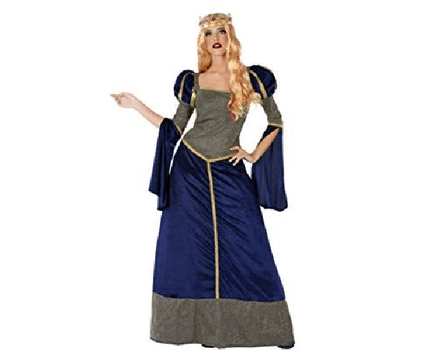 ATOSA 61385 atosa costume dama medievale blu xs-s