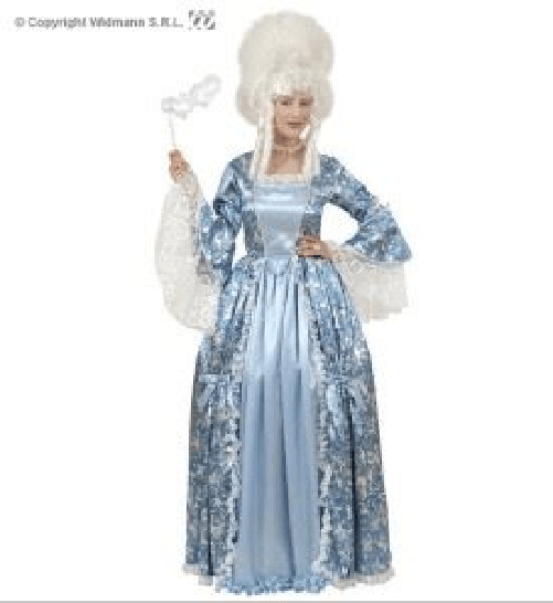WIDMANN 9030C COSTUME NOBILE CELESTE CATERINA XL LUSSO #9029